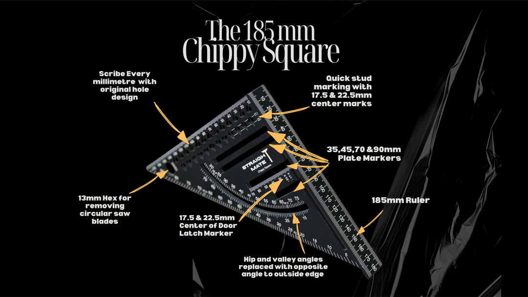 NEW 185mm Chippy Square —  PRE-SALE (November Shipping)